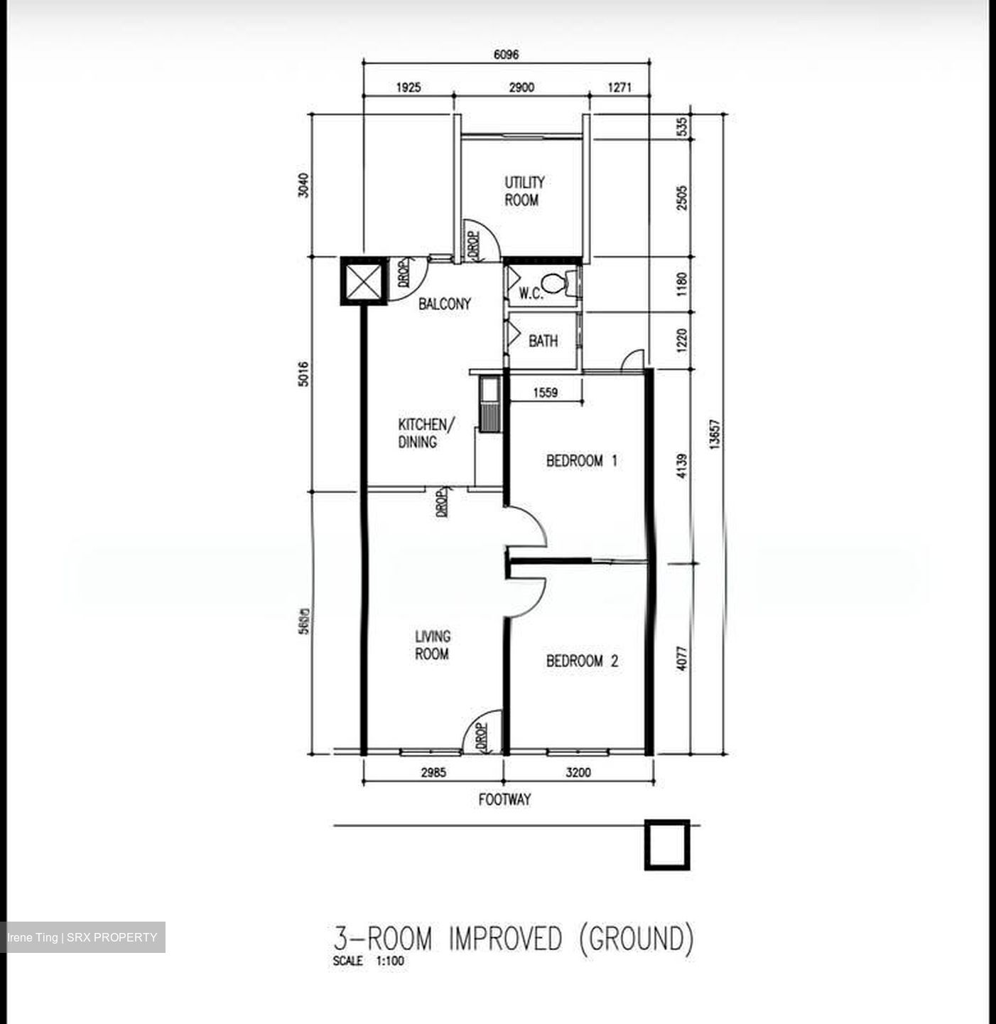 Blk 12 TOA PAYOH COURT (Toa Payoh), HDB 3 Rooms #604557051